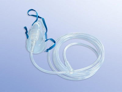 Sauerstoffmaske Kinder Sicherheitsschlauch 213 cm / 2 Stand-Konnekt., PZN 3656095, 0100001122 - Notemed Medizintechnik