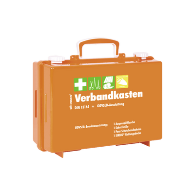 GGVSEB/KFZ-Verbandkasten SN-CD orange, 0301012 - Notemed Medizintechnik