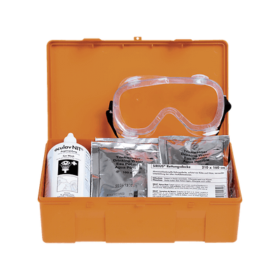 GGVSEB-Schutzausrüstung Behälter 2 Kunststoff orange, 0301013 - Notemed Medizintechnik