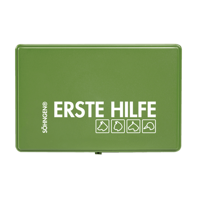 Erste Hilfe für Tierhalter Verbandkasten grün, 0304050 - Notemed Medizintechnik