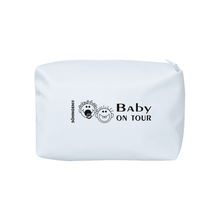 Erste-Hilfe-Tasche Baby on Tour rosa, hellblau - Notemed Medizintechnik