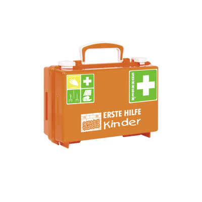 Erste-Hilfe-Koffer QUICK-CD Kombi orange SCHULE, 0350100 - Notemed Medizintechnik