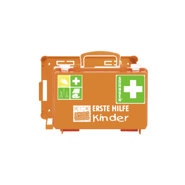 Erste-Hilfe-Koffer QUICK-CD Kombi orange SCHULE, 0350100 - Notemed Medizintechnik