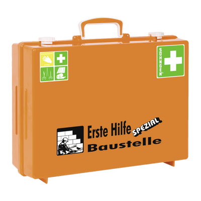 Erste-Hilfe SPEZIAL MT-CD Baustelle, 20 Jahre haltbar, 0360101 - Notemed Medizintechnik