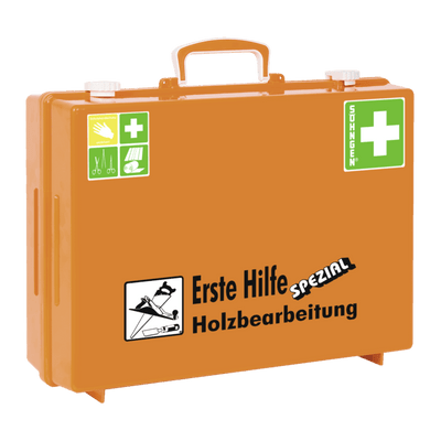 Erste-Hilfe SPEZIAL MT-CD Holzbearbeitung, 20 Jahre haltbar, 0360104 - Notemed Medizintechnik