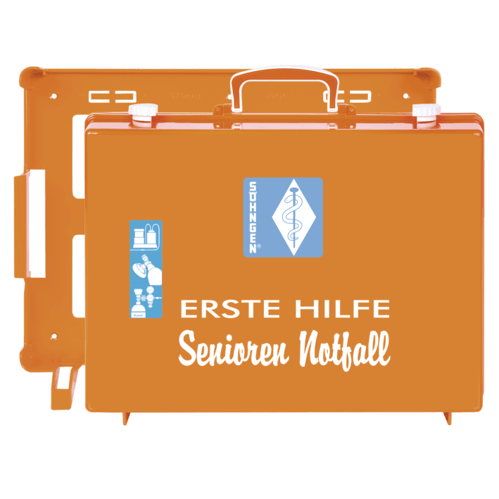 Erste-Hilfe Senioren Notfall MT-CD orange gefüllt, 0360131 - Notemed Medizintechnik