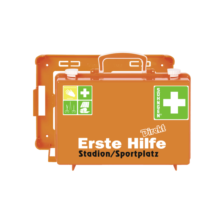 Erste Hilfe DIREKT Stadion/Sportplatz, 20 Jahre haltbar, 0370014 - Notemed Medizintechnik