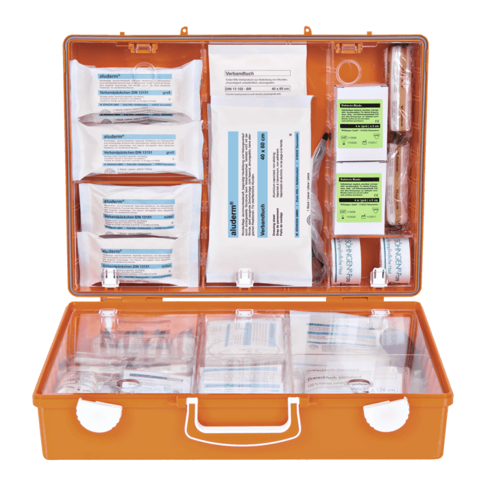 Erste Hilfe-Koffer MT-CD orange Füllung ÖNORM Z 1020-2, 0390155 - Notemed Medizintechnik