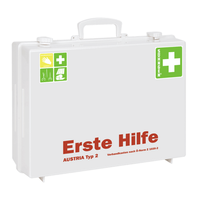 Erste Hilfe-Koffer MT-CD weiss Füllung ÖNORM Z 1020-2, 0390156 - Notemed Medizintechnik