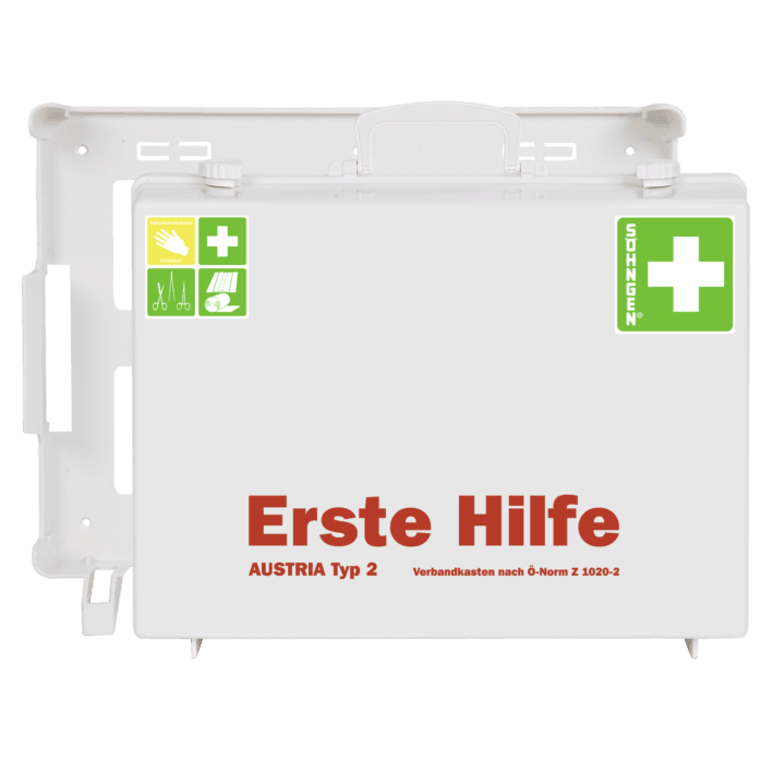 Erste Hilfe-Koffer MT-CD weiss Füllung ÖNORM Z 1020-2, 0390156 - Notemed Medizintechnik