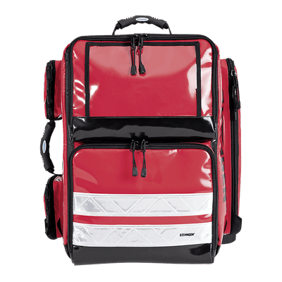 PROFiL Notfallrucksack rot gefüllt Modul A+C+O2 2L, 0406067 - Notemed Medizintechnik