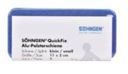 QuickFix-Alu-Polsterschiene mini 11 x 5 cm, 1011071 - Notemed Medizintechnik