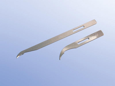 Fadentrennmesser PRÄZISA kurz, lang, Fadenmesser, 100 Stk/Pkg - Notemed Medizintechnik