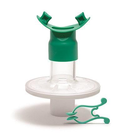 Pulmo-Protect Lungen-Funktionsfilter, Pulmo-Protect-Set, Filter, Mundstück, flex, Mundstück, Nasenclip für Lungenfunktions-Diagnostik - Notemed Medizintechnik