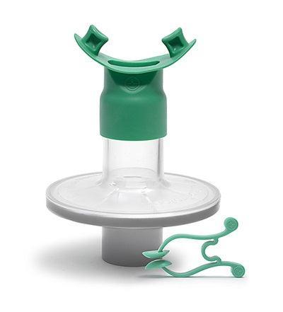 Pulmo-Protect Lungen-Funktionsfilter, Pulmo-Protect-Set, Filter, Mundstück, flex, Mundstück, Nasenclip für Lungenfunktions-Diagnostik - Notemed Medizintechnik