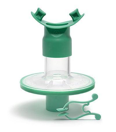 Pulmo-Protect Lungen-Funktionsfilter, Pulmo-Protect-Set, Filter, Mundstück, flex, Mundstück, Nasenclip für Lungenfunktions-Diagnostik - Notemed Medizintechnik