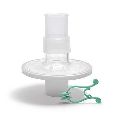 Pulmo-Protect Lungen-Funktionsfilter, Pulmo-Protect-Set, Filter, Mundstück, flex, Mundstück, Nasenclip für Lungenfunktions-Diagnostik - Notemed Medizintechnik