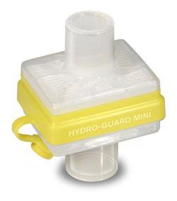 Hydro-Guard, ein vielseitiger mechanischer Beatmungsfilter, Hydro Guard Mini Filtermit Gänsegurgel Superset, Gänsegurgel & Drehkonnektor - Notemed Medizintechnik