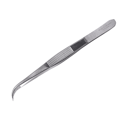 Feine Pinzette OP 11 cm gebogen, 2002212 - Notemed Medizintechnik
