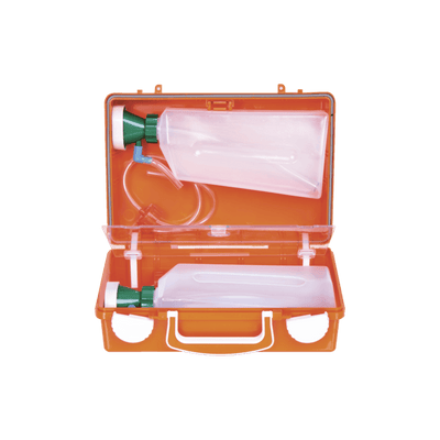 Kombi-Set Augenspülstation QUICK-CD orange, 2010014 - Notemed Medizintechnik