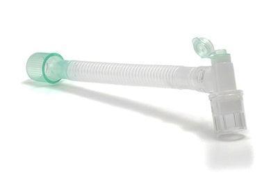 Gänsegurgeln Flextube - flexibel, Gänsegurgel PE flexibel 22ID / Adapter gerade, Winkeladapter, Drehkonnektor, Gänsegurgeln - Notemed Medizintechnik