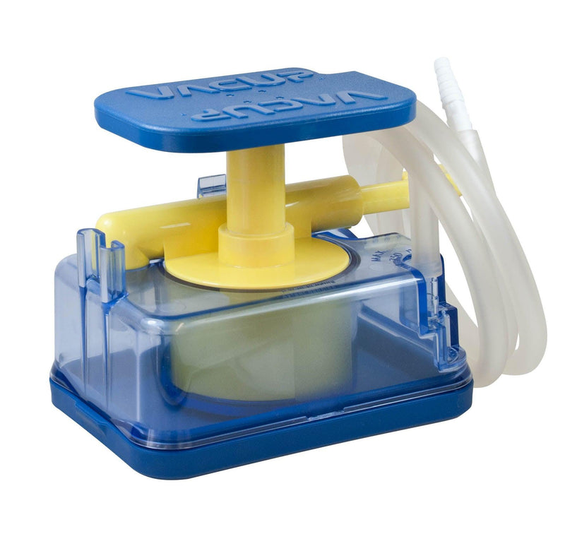 HUM AEROsuc® VacUp, Fußabsaugpumpe, mit 650 ml Absaugbehälter und 1300 mm Absaugschlauch mit Schlauchverbinder, HAG01-FP - Notemed Medizintechnik