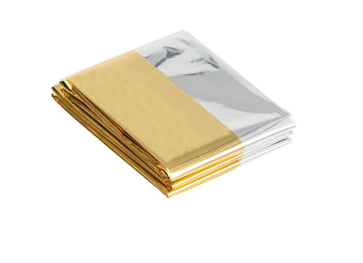 Rettungsdecke GS1, gold/silber, 160 x 210 cm, AEROuse, HD01-GS1-160x210 - Notemed Medizintechnik