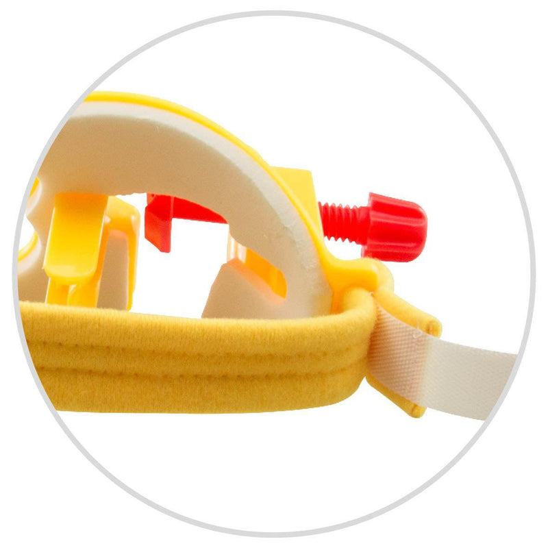 Endotrachealtubus-Halter, für Erwachsene, gelb/rot, VE = 25 Stück, AEROtube, EASY Fix, HET01-H-E - Notemed Medizintechnik