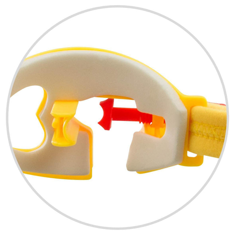 Endotrachealtubus-Halter, für Erwachsene, gelb/rot, VE = 25 Stück, AEROtube, EASY Fix, HET01-H-E - Notemed Medizintechnik