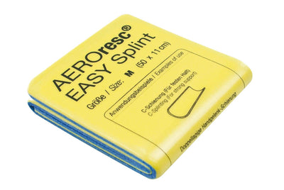 EASY Splint Set-Ersatzschienen, Größe M, gefaltet, 50 x 11 cm, gelb/blau - Notemed Medizintechnik
