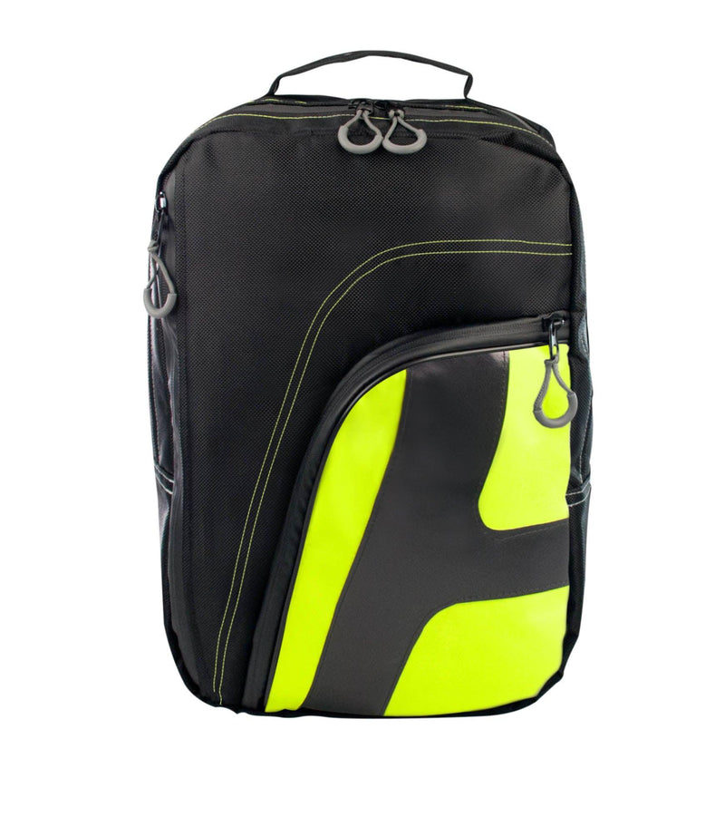 Tagesrucksack, DAYbag, Nylon, leuchtblau, rot, schwarz - Notemed Medizintechnik
