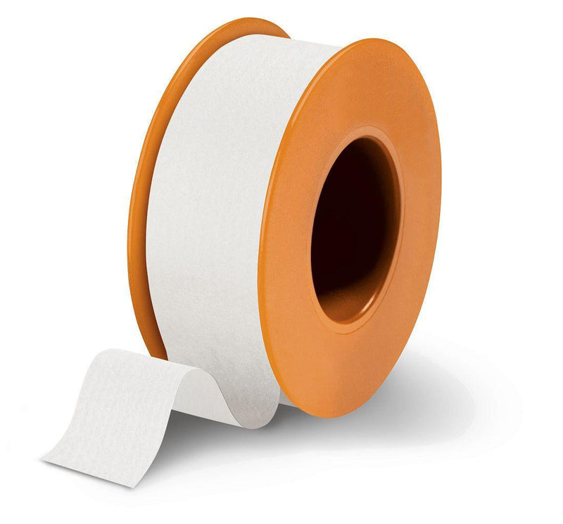 Omnipor auf Kunststoffspulen, Verbandfixierung, 9,2 m lang, Spulenpflaster, Fixierpflaster, 1,25 cm x 9,2 m, 2,5 cm x 9,2 m, 5 cm x 9,2 m, 900424, 900425, 900426 - Notemed Medizintechnik