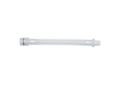 Gänsegurgel mit geradem Drehkonnektor 22 mm AD./15 mm ID. zu 15 mm A.D., 15 cm - zum Einmalgebrauch, steril, Pkg. / 25 Stück, 60-52-150-1 - Notemed Medizintechnik