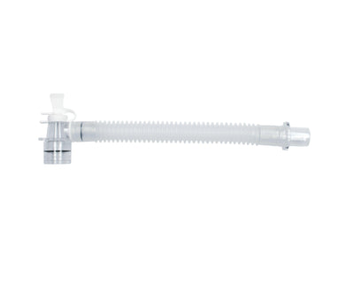 Gänsegurgel mit rechtwinkligem Drehkonnektor mit Öffnung zu 15 mm A.D.,15 cm - zum Einmalgebrauch, steril, Pkg. / 25 Stück, 60-68-150-1 - Notemed Medizintechnik