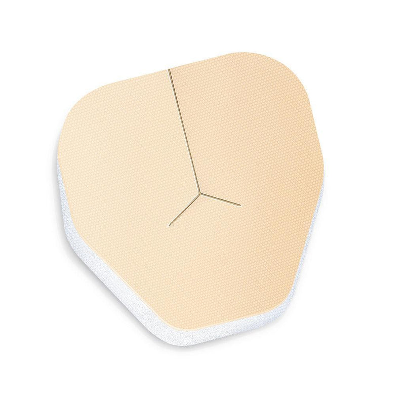 PermaFoam classic Tracheostomy Schaumverband 8 x 8 cm, zur Versorgung von Eintrittsstellen wie Tracheostomiekanülen und Sondenapplikationen; 882005 - Notemed Medizintechnik