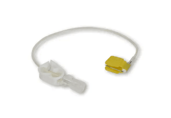 HUBER NEEDLE, 3/4 INCH W-8 IN EXT SET (PKG 12) | VET 5025 - Notemed Medizintechnik 