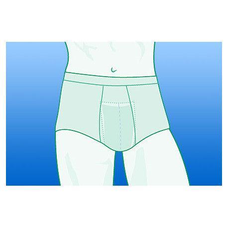 RIBOMEN® Saugeinlage mit anatomischer Form 15x33cm groß, 003020 - Notemed Medizintechnik 