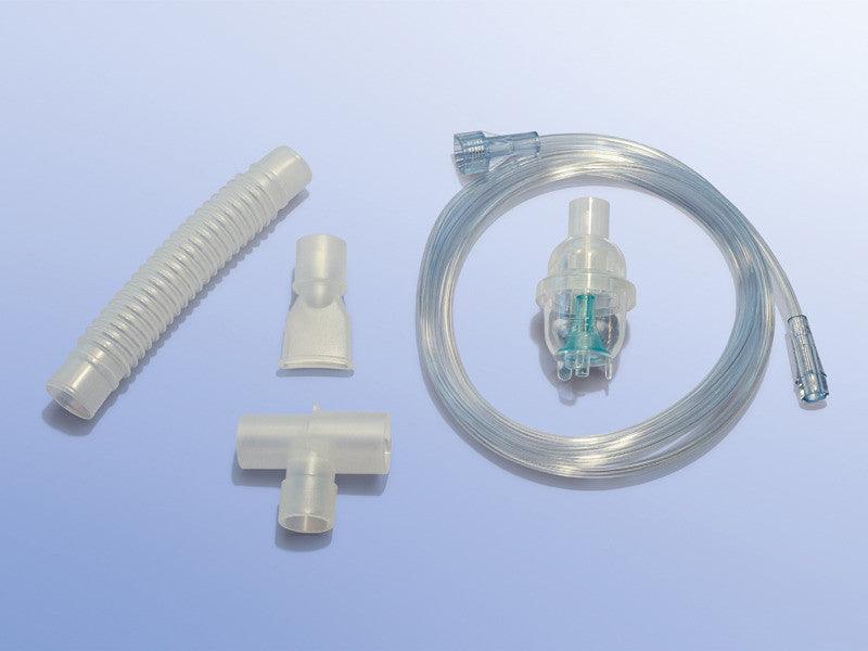 Verneblerset T Erwachsene komplett O²-Verbindungsschlauch Trichter/Stufenverbinder Schraubgew., PZN 9912180, 0100008901 - Notemed Medizintechnik 