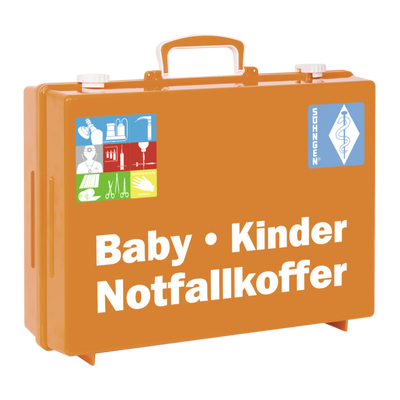 Notfallkoffer BABY-KINDER MT-CD orange, 0101008 Söhngen