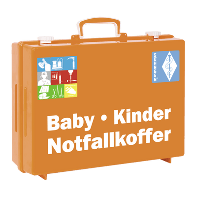 Notfallkoffer BABY-KINDER MT-CD orange, 0101008 Söhngen