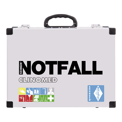 Notfallkoffer CLINOMED Modul A+C+O2/1L, 0101235 - Notemed Medizintechnik 