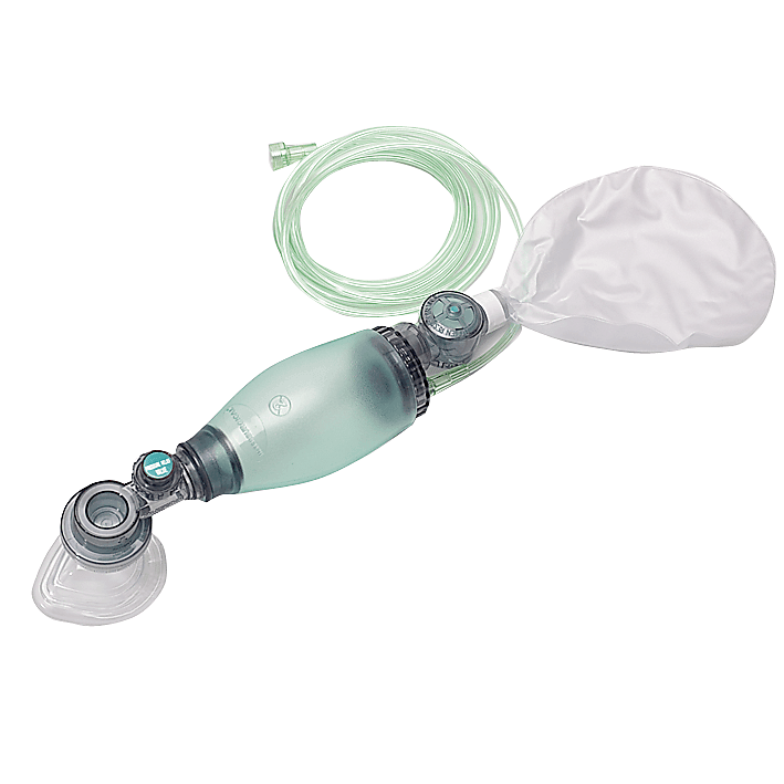 Einmal-Beatmungsbeutel Sauerstoff-Reservoir, Maske, Erwachsene, Kinder, Baby - Notemed Medizintechnik 
