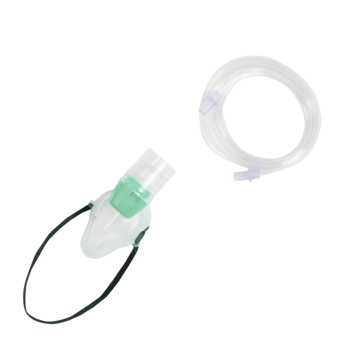 O2-Atemmaske mit Befeuchter u. Graduierung/2,10 m, Erwachsene, Kinder - Notemed Medizintechnik 