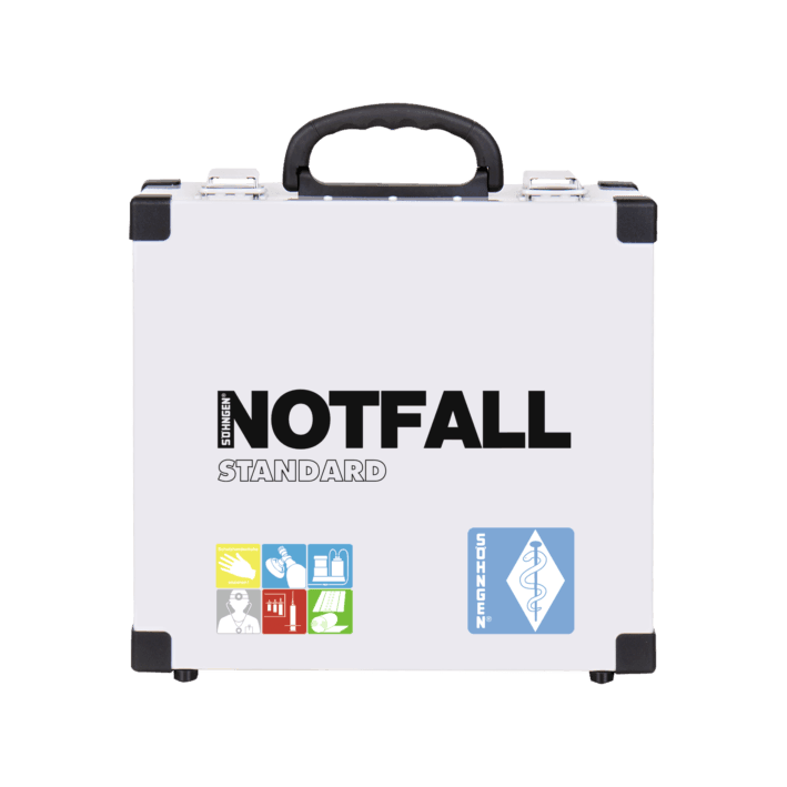 Notfallkoffer STANDARD leer mit Inneneinrichtung, 0202031 - Notemed Medizintechnik 