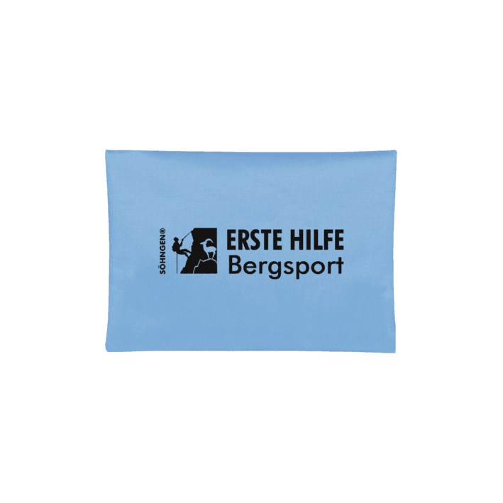 Erste Hilfe Bergsport blau, orange, Taschengröße 210 x 140 mm - Notemed Medizintechnik 