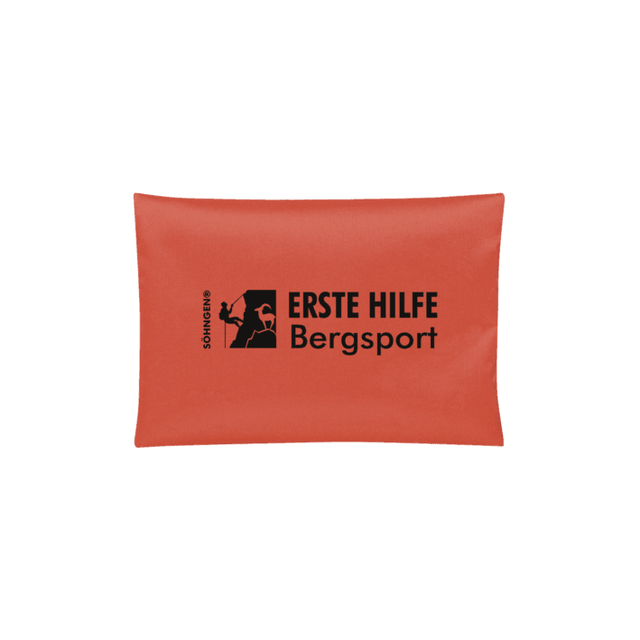 Erste Hilfe Bergsport blau, orange, Taschengröße 210 x 140 mm - Notemed Medizintechnik 