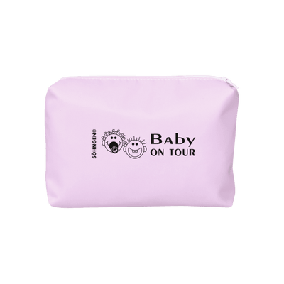 Erste-Hilfe-Tasche Baby on Tour rosa, hellblau - Notemed Medizintechnik 
