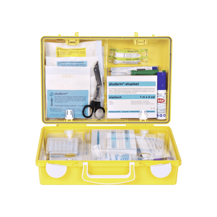 Erste-Hilfe-Koffer SN-CD gelb Freude am Spiel, 0350061 - Notemed Medizintechnik 