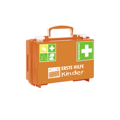 Erste-Hilfe-Koffer QUICK-CD Kombi orange SCHULE, 0350100 Söhngen