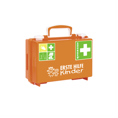 Erste-Hilfe-Koffer QUICK-CD Kombi orange KINDERGARTEN, 0350101 Söhngen